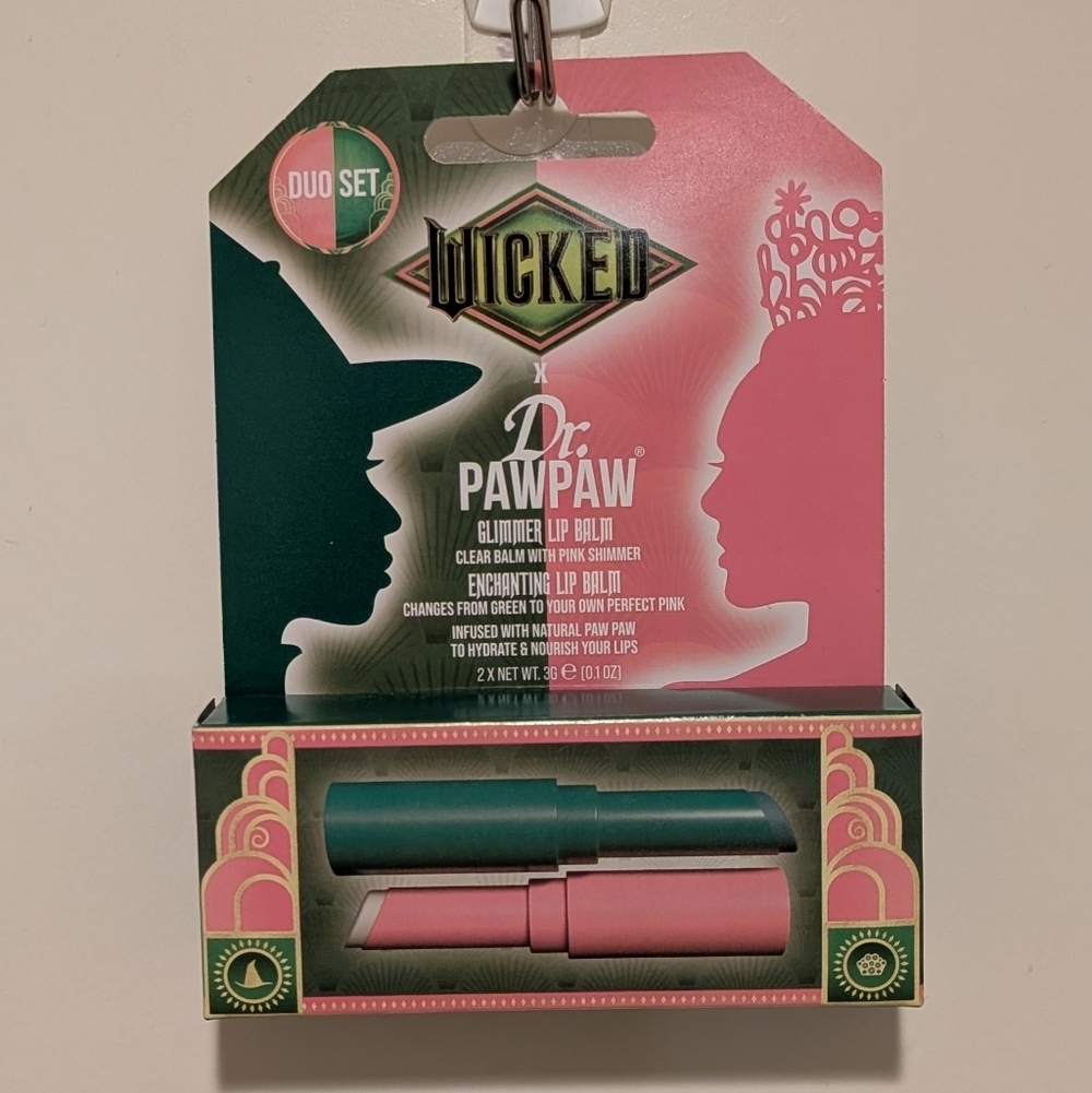 3/$30 NIB Wicked x Dr. Pawpaw Glimmer Lip Balm Set